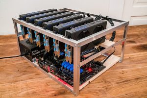 Was ist Bitcoin Mining? Alles Wichtige im Überblick Eine Auswahl verschiedener Mining-Rigs