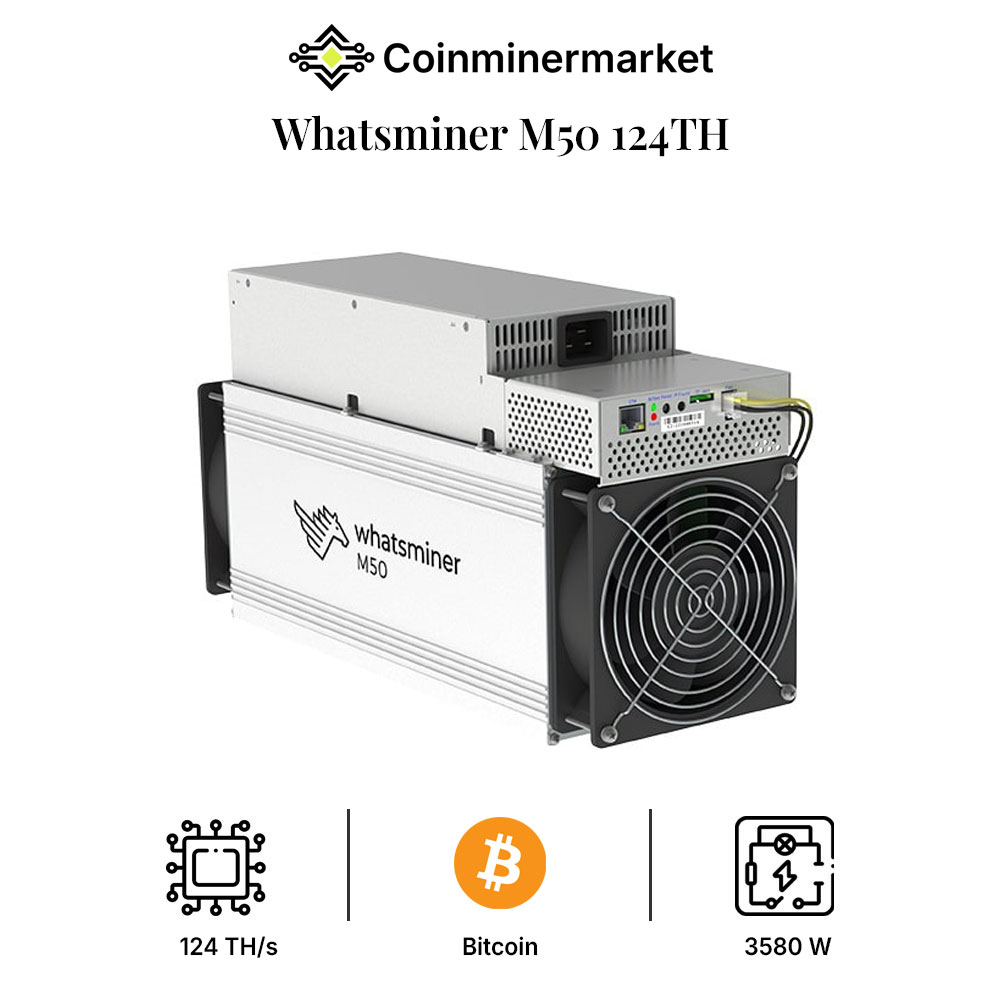 Whatsminer M50 124TH